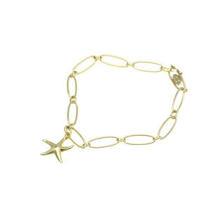 TIFFANY & CO. 18k Yellow Gold Charm Bracelet